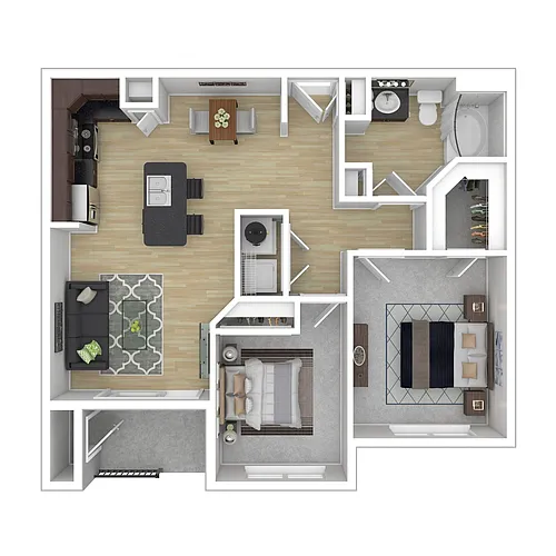 Floor plan B1