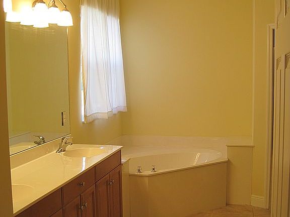 Main Bath w/Walk in shower.