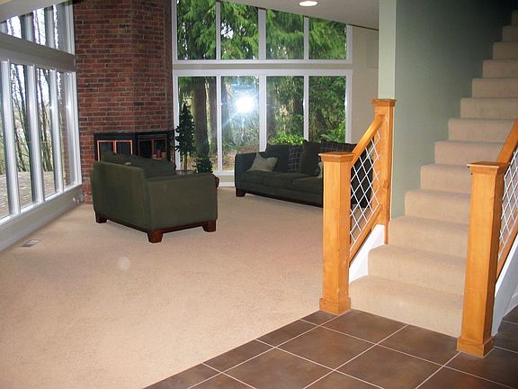 This shows the living room.