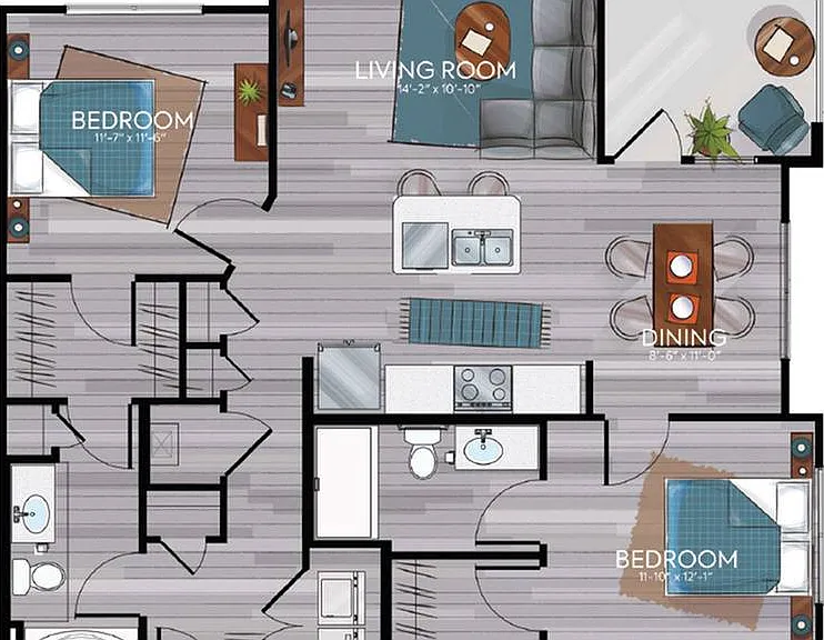 B2 Floor Plan B2 Floor Plan