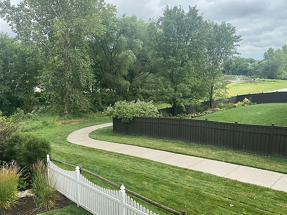 Walking trail views of pond 