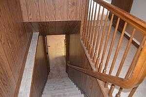 hallway leading to lower level