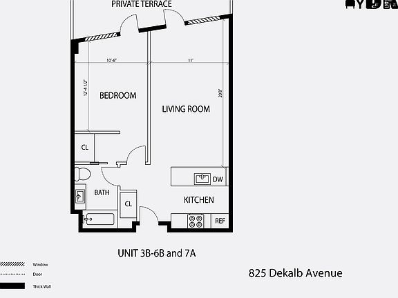 2nd image of 825 De Kalb Ave #3B