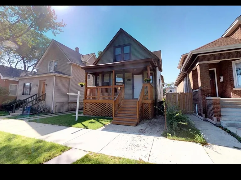 Front of home.