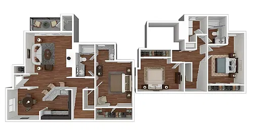 Floor plan Bainbridge Townhome