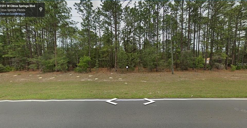 1st image of 1591 W CITRUS SPRINGS BOULEVARD LOT 12