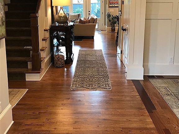 Entryway view into the home