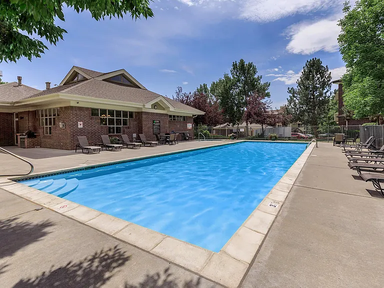 The Outdoor Swimming Pool at The Buttes Apartment Homes