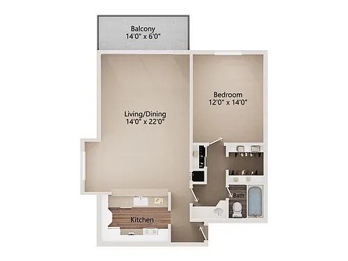 Floor plan Newport 5