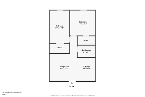 Floor plan Standard - Without Island