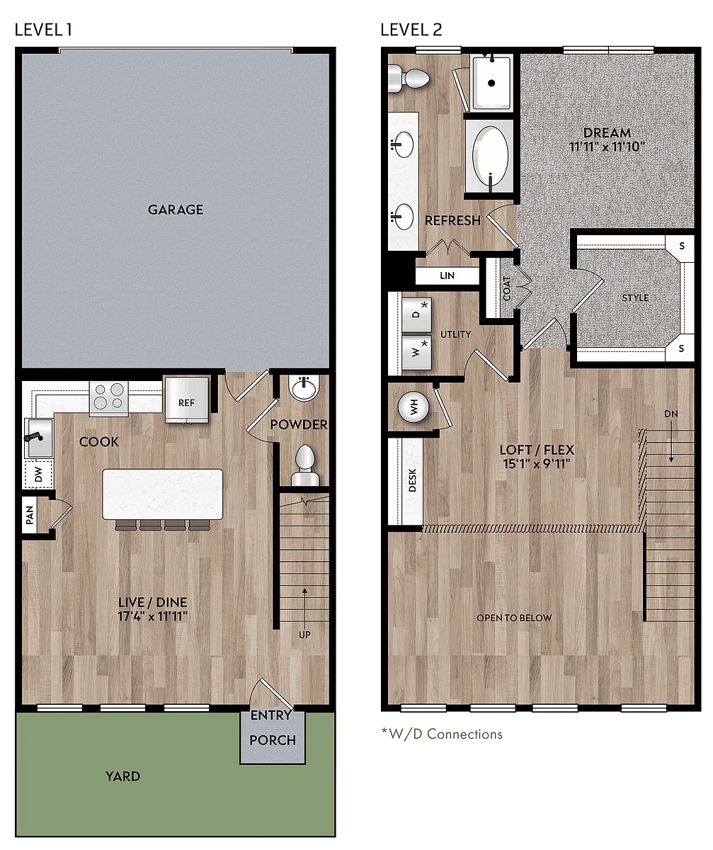 Floor plan TH1