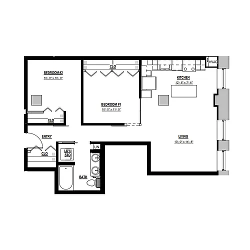 Floor plan B01