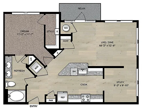 Floor plan A6