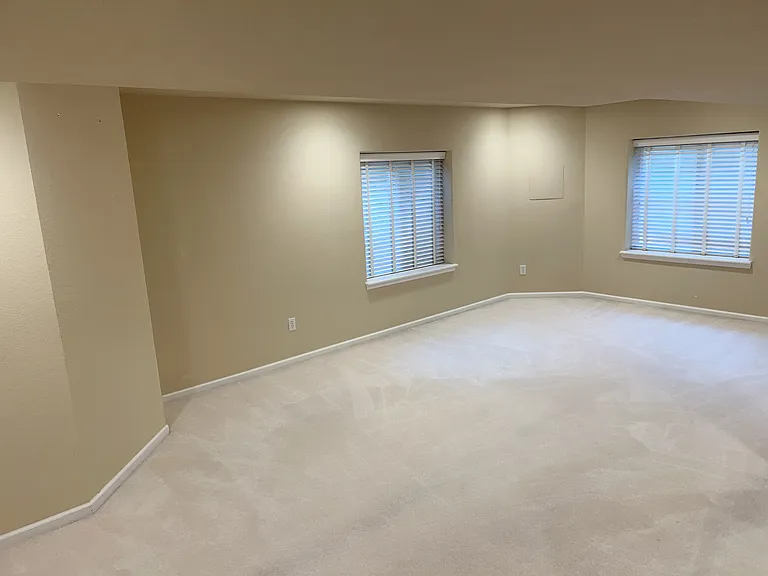 Finished basement - View 1
