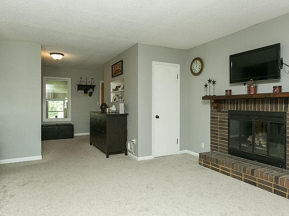 Living room with gas FP 