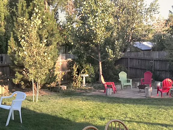 from the back deck