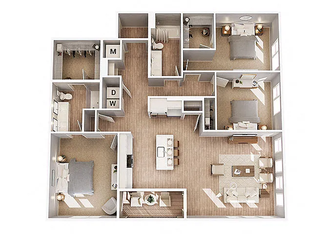 Floor plan C1