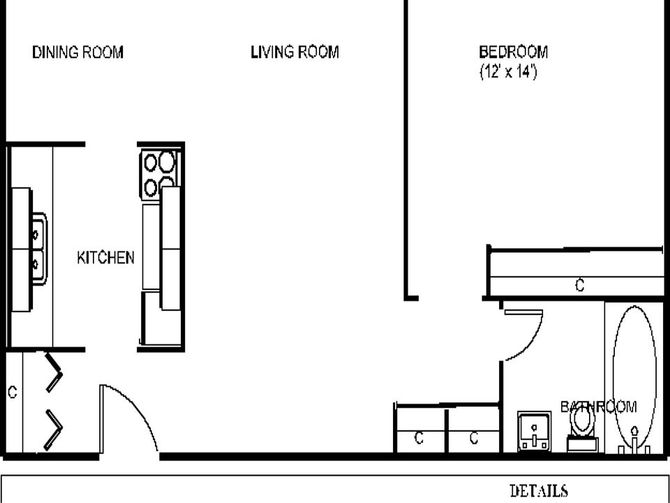 2nd image of 70 Jerome Cres #1B-1Ba-650Sqft