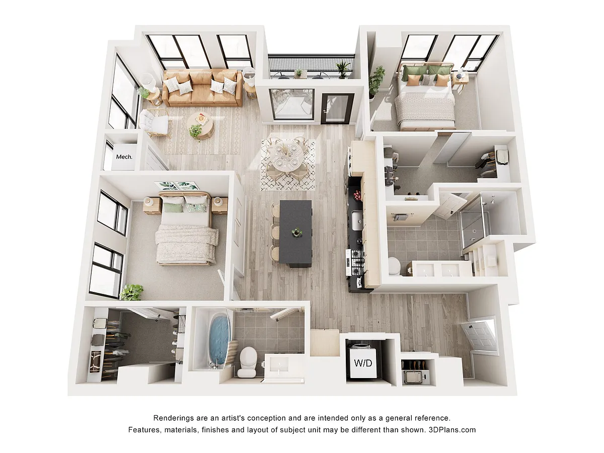 Floor plan Wyman