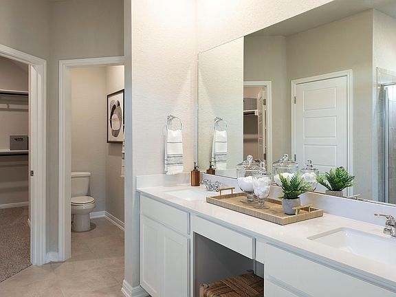 Pamper yourself in the luxurious primary bathroom.