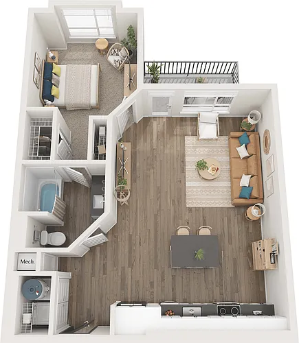 Floor plan Amber