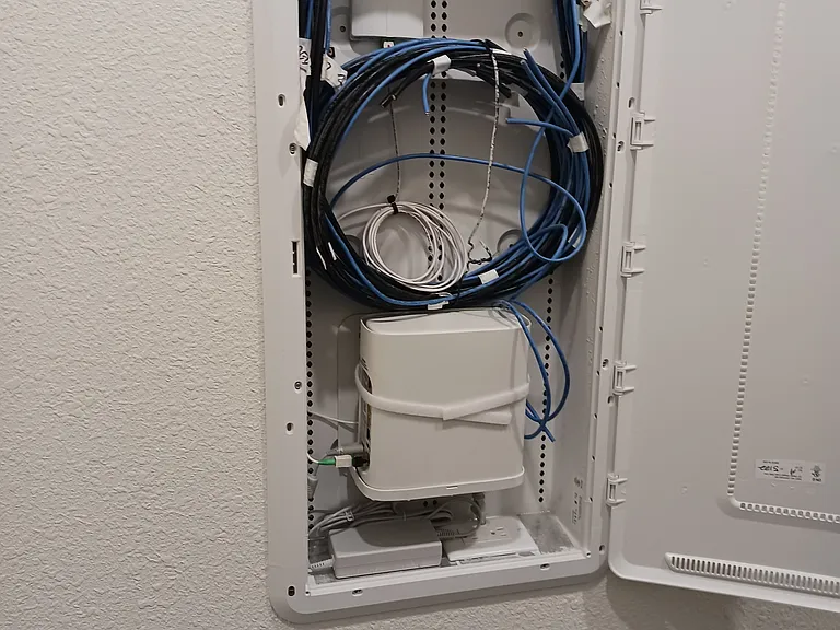 AT&T fiber and coax for high speed internet and TV