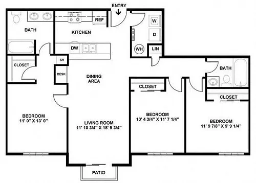 Floor plan Toboggan