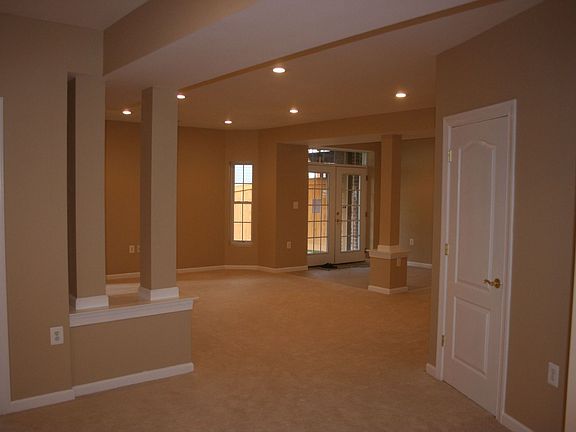 Newly finished basement