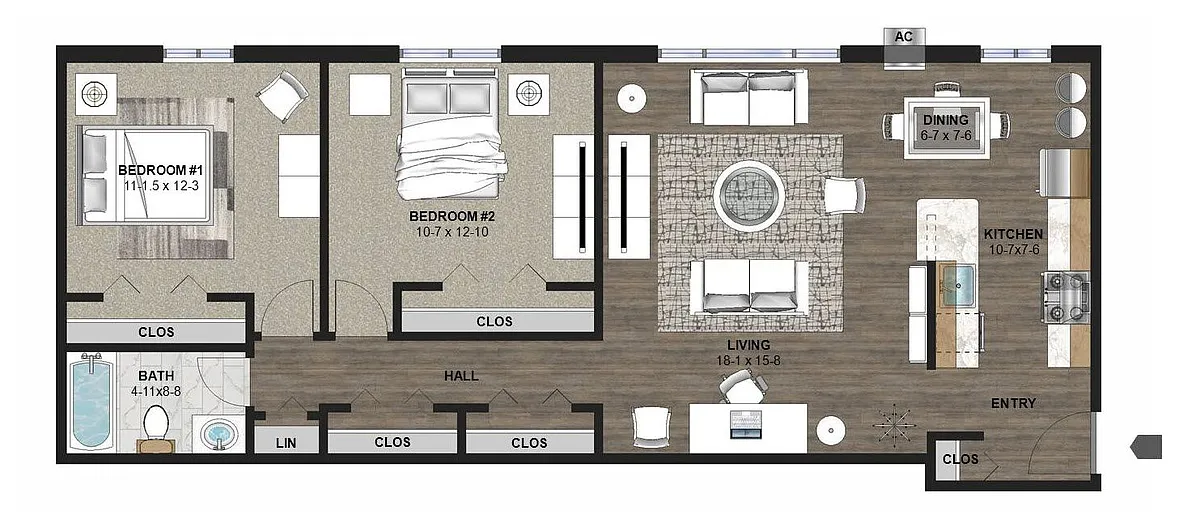 Floor plan The Sapphire
