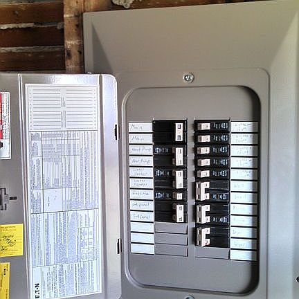 100 amp service panel
