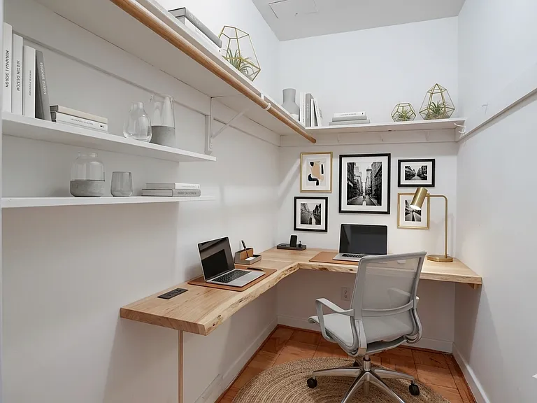 Closet can be converted into an office - AI generated