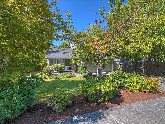 Recently landscaped front yard.