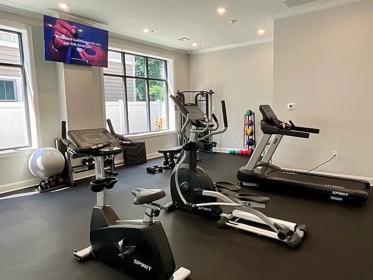 Fitness center for residence only.