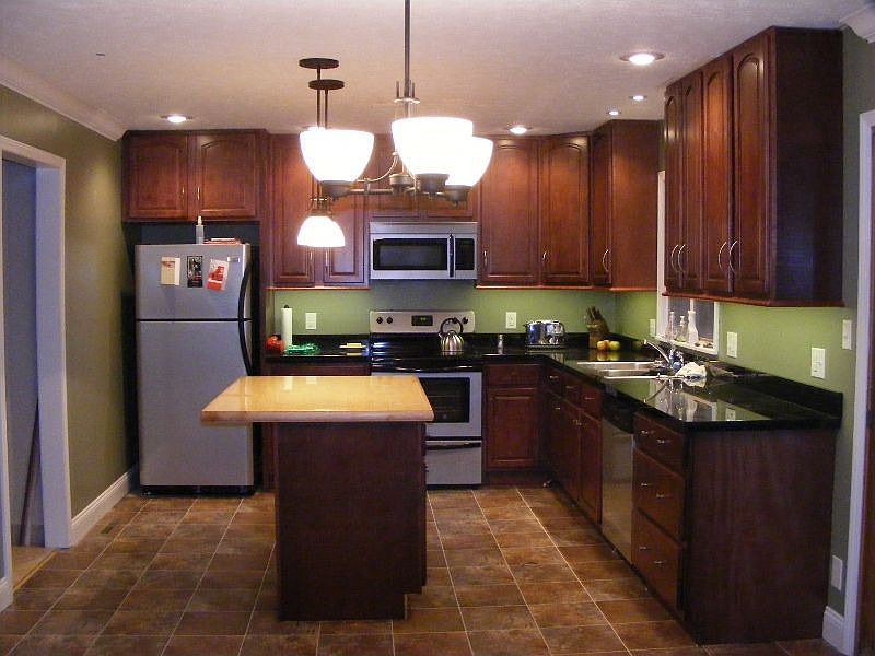 kitchen, fully remodeled
