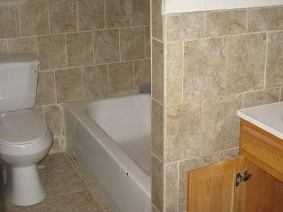 bathroom: ceramic tiled;