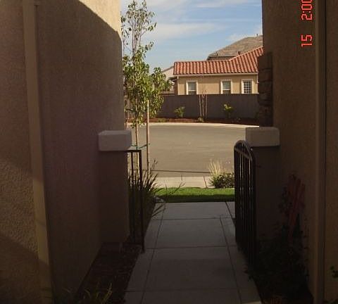 View from courtyard