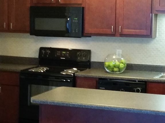 Built-in black appliances