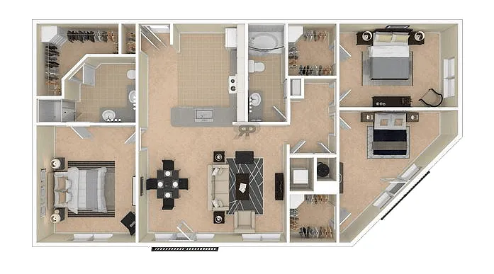 Floor plan Manhattan