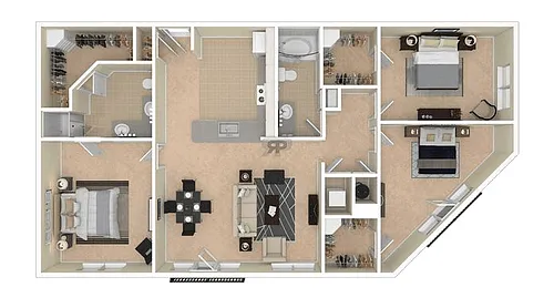 Floor plan Manhattan