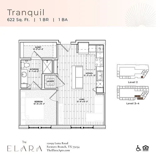 Floor plan Tranquil