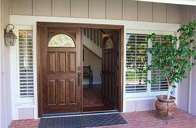 Beautiful double wood doors welcome you. Milgard aluminum double pane windows throughout.