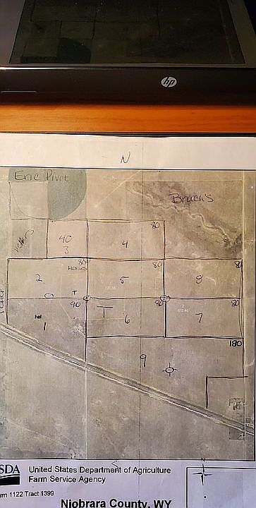 Cross section of ranch