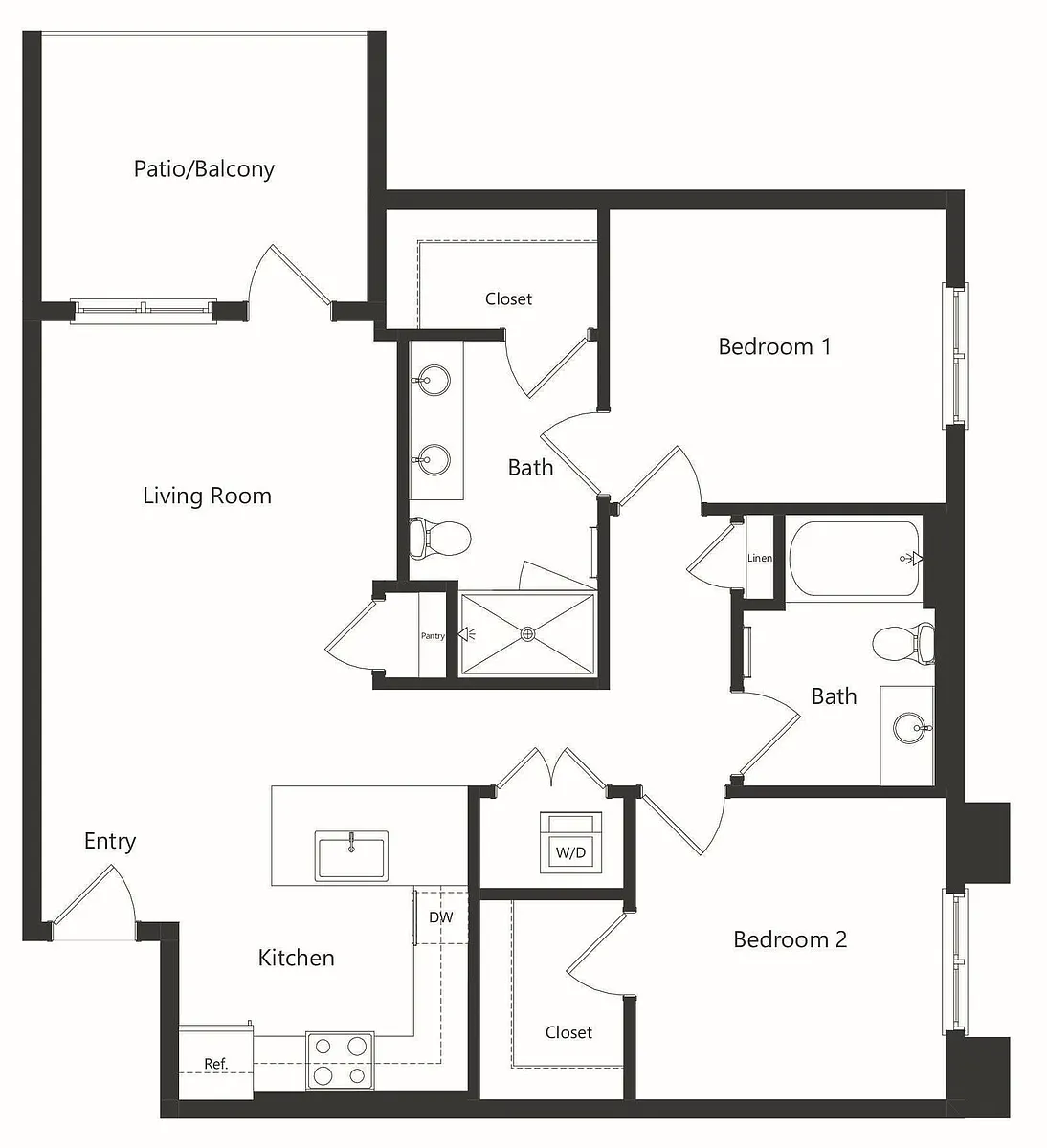 Floor plan B2