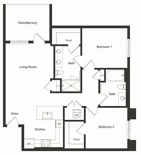 Floor plan B2