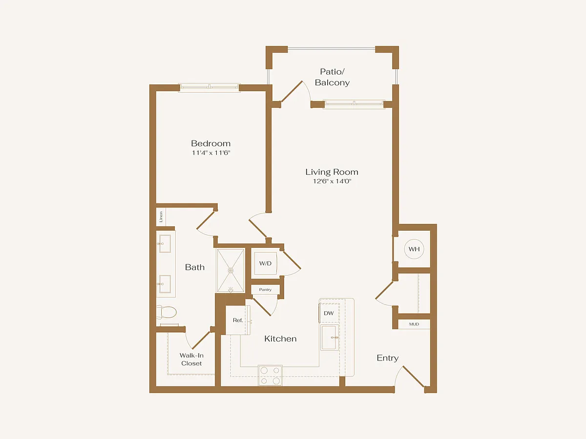 Floor plan The Steadfast
