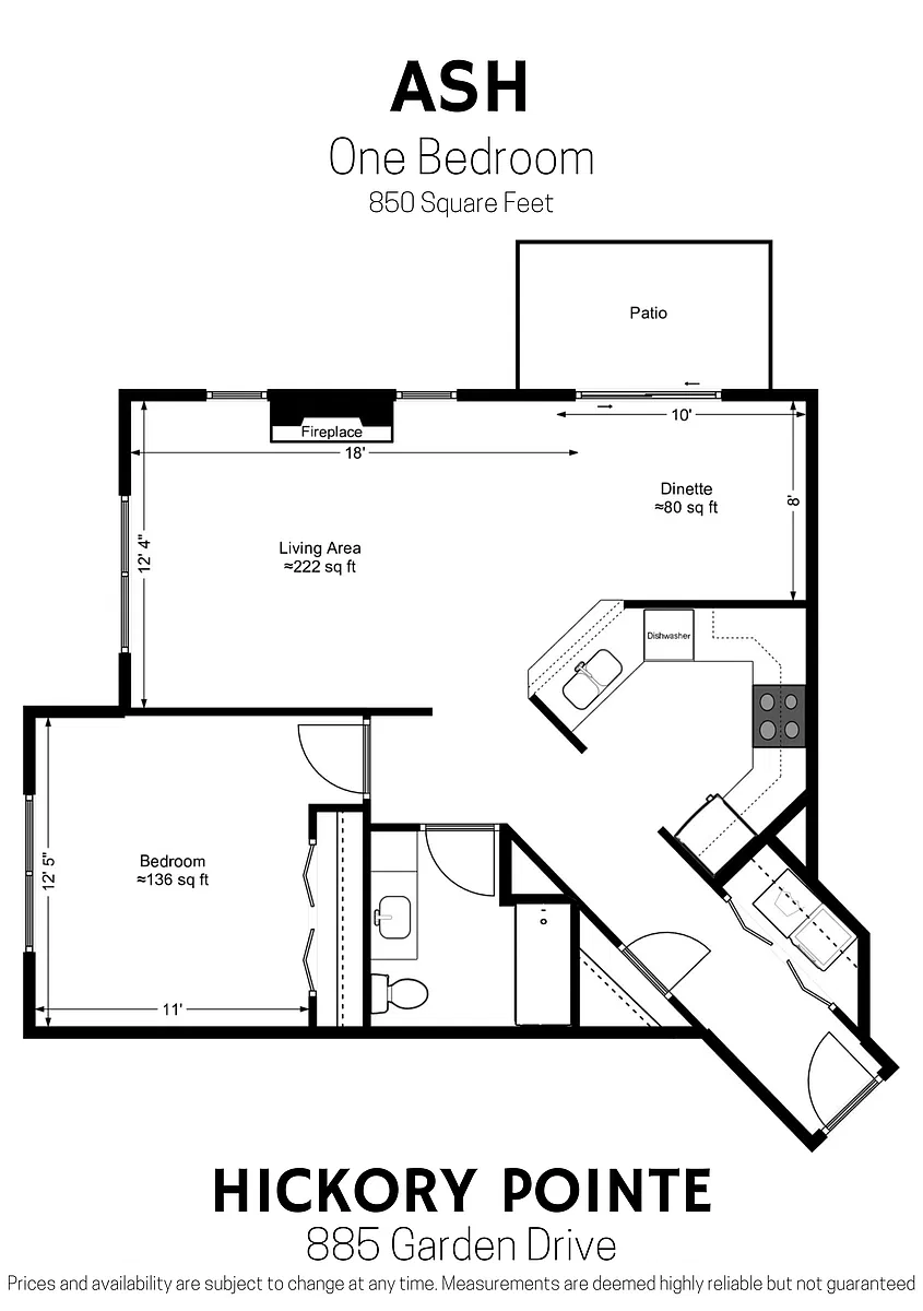 Floor plan Ash