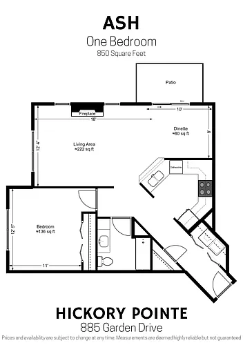 Floor plan Ash