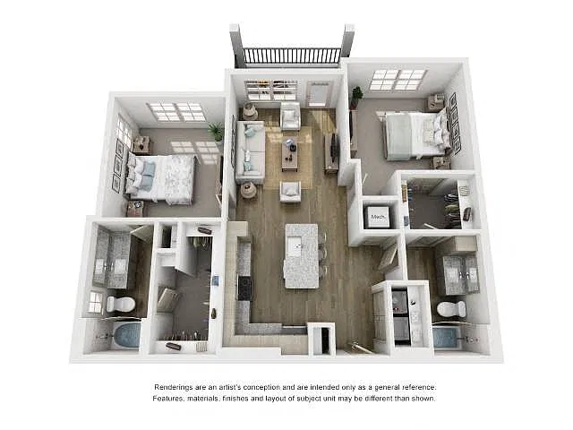 Floor plan B2