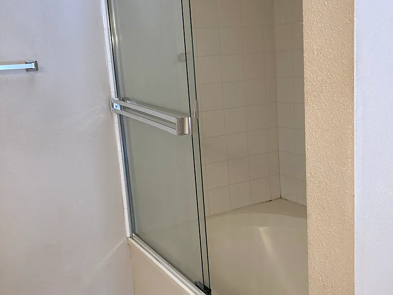 Shower/Tub combination in Primary Bath.