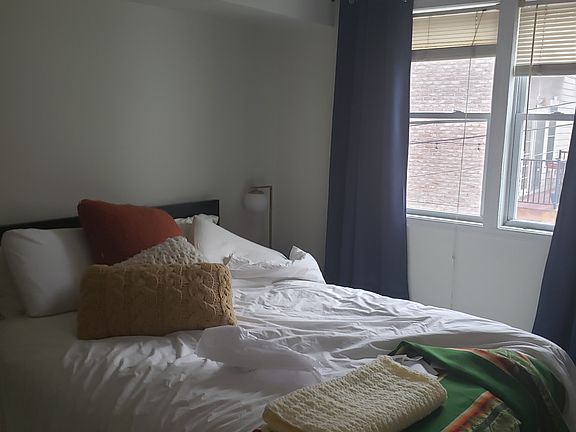 Second Floor rear bedroom bedroom looking towards the rear alley